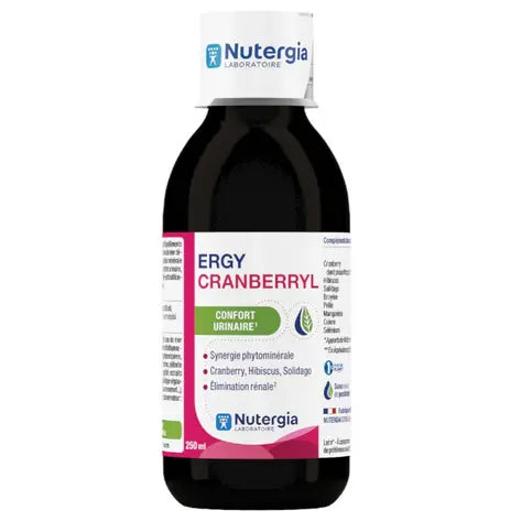 ERGYCRANBERRYL urinary discomfort Laboratoire NUTERGIA Nutergia Au supplements