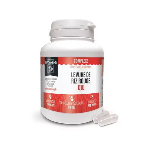 Red yeast rice + Q10 DAYANG - 120 capsules DAYANG Au supplements
