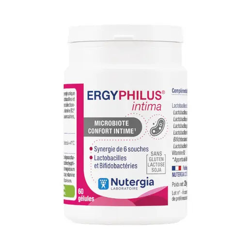 NUTERGIA Ergyphilus intima: probiotic intimate comfort Nutergia Au supplements