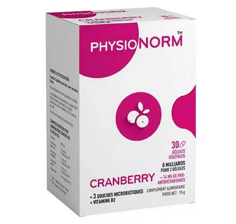 Physionorm Cranberry - IMMUBIO TrustMedUSA Au supplements