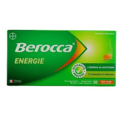 Berocca Ernergy 30 effervescents tablets TrustMedUSA Au supplements