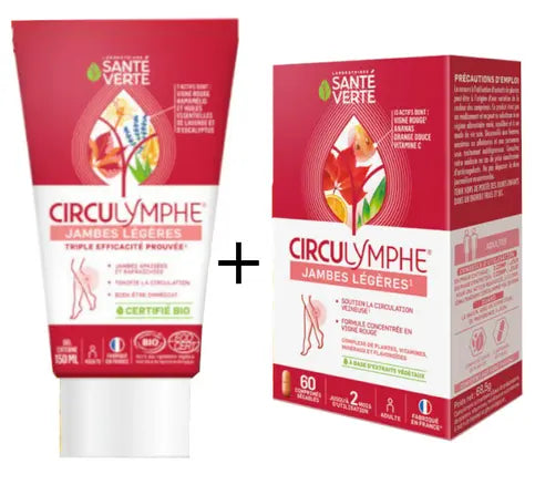 PACK Circulymphe heavy legs - SANTE VERTE SANTE VERTE Au supplements