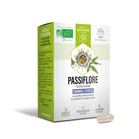 Organic passion flower 15 capsules - DAYANG DAYANG Au supplements
