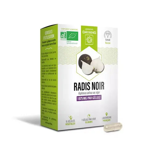 Organic black radish 15 capsules - DAYANG DAYANG Au supplements