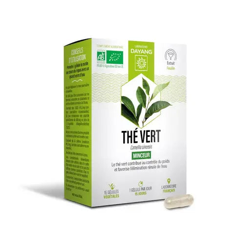 Organic green tea in capsules - DAYANG DAYANG Au supplements