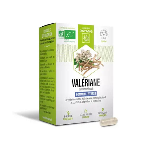 Organic Valerian 15 capsules - DAYANG DAYANG Au supplements
