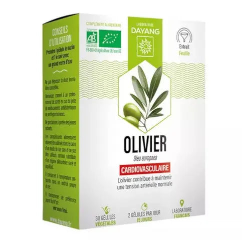 Organic Olive Tree 30 capsules - DAYANG DAYANG Au supplements