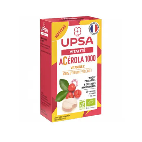 Acerola 1000 organic chewable tablets - UPSA UPSA Au supplements