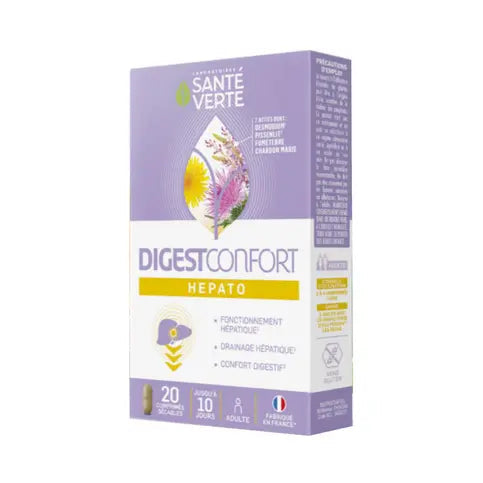 Digest confort : hepato – SANTE VERTE SANTE VERTE Au supplements