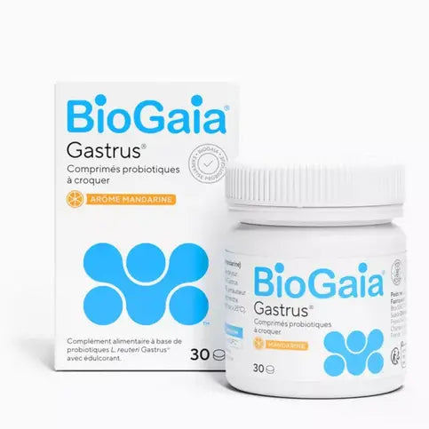BioGaia Gastrus : gastric acidity - 30 tablets BioGaia Au supplements