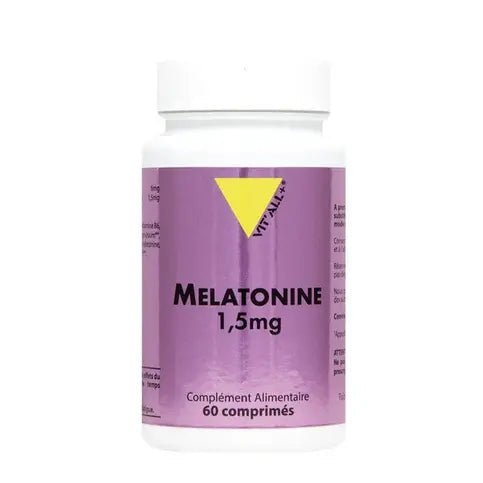 Melatonine 1.5 mg 60 comprimés VIT'ALL+ VIT'ALL+ Au supplements