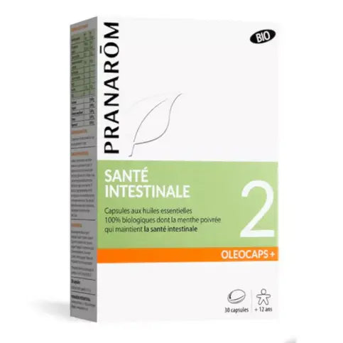 Oleocaps + 2 BIO Santé intestinale 30 capsules PRANAROM PRANARÔM Au supplements
