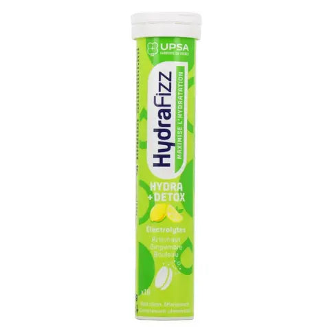 HydraFizz: HYDRA + DETOX lemon flavor - 16 effervescent tablets UPSA Au supplements