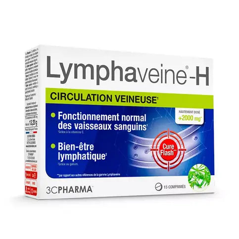 Lymphaveine -H: venous circulation and hemorrhoids 3C PHARMA 15 tablets 3C PHARMA Au supplements