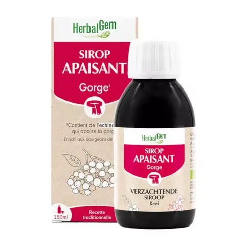 Sirop Apaisant (ex-Refroidissements) BIO 250 ml HERBALGEM HERBALGEM Au supplements