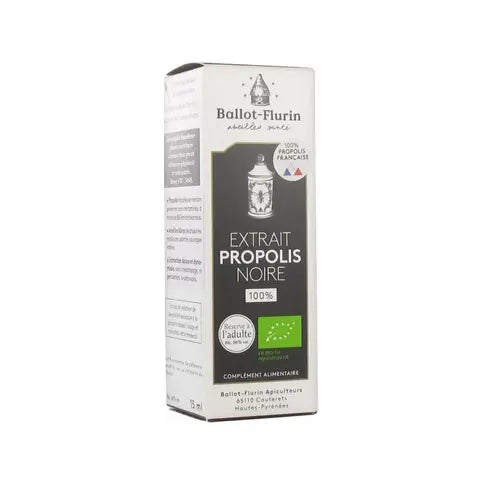 Extrait de Propolis noire BIO Française BALLOT-FLURIN TrustMedUSA Au supplements