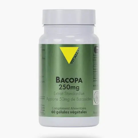 Bacopa Extrait standardisé 60 comprimés VIT'ALL+ VIT'ALL+ Au supplements