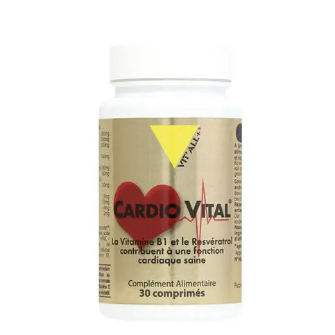 Cardio vital 30 comprimés VIT'ALL+ VIT'ALL+ Au supplements