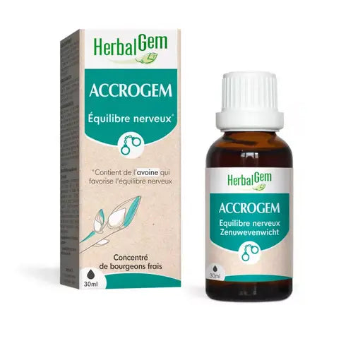 Accrogem Equilibre Nerveux Accoutumence GC31 30 ml HERBALGEM HERBALGEM Au supplements