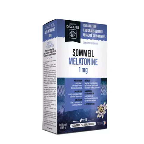 DAYANG Sommeil Plantes + Melatonine 14 comprimés DAYANG Au supplements