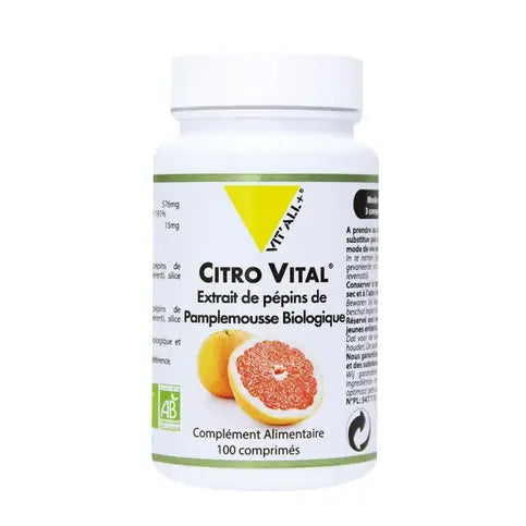 Citro Vital BIO EPP 100 comprimés VIT'ALL+ VIT'ALL+ Au supplements
