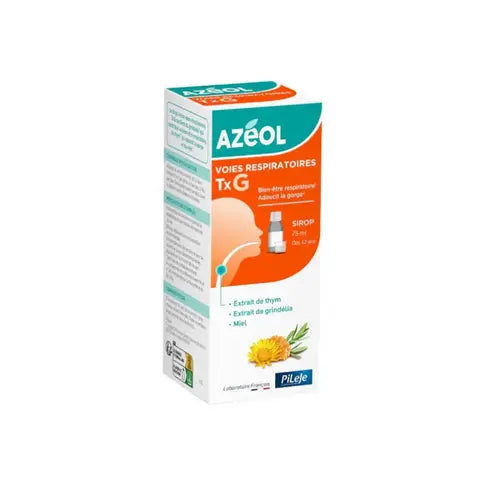 PILEJE Azeol TxG syrup: respiratory well-being 75 ml PILEJE Au supplements