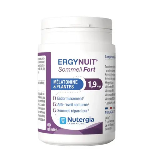 NUTERGIA ERGYNUIT Strong Sleep - 60 capsules Nutergia Au supplements