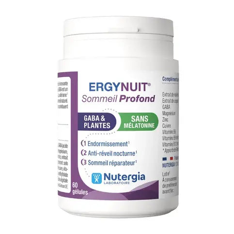 NUTERGIA - ERGYNUIT Deep Sleep - 60 capsules Nutergia Au supplements