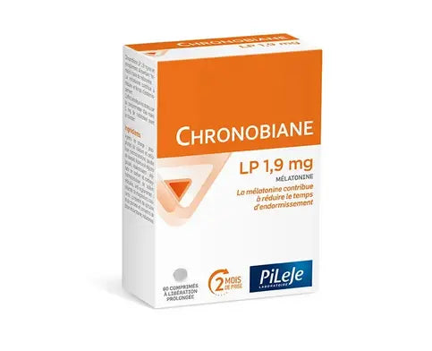PILEJE - Chronobiane LP 1.9mg : Prolonged-Release Melatonin for Sleep Support 60 Tablets PILEJE Au supplements