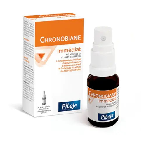 PILEJE - Chronobiane Immediat Spray : Dietary Supplement for Occasional Sleep Difficulties 20 ml PILEJE Au supplements