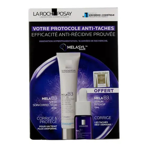 La Roche Posay Mela B3 SPF 30 Anti-Dark Spot Corrective Treatment + Free 10ml Mela B3 Serum LA ROCHE POSAY Au supplements