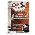 Permanent hair dye 5W golden brown Color&Soin LES 3 CHENES