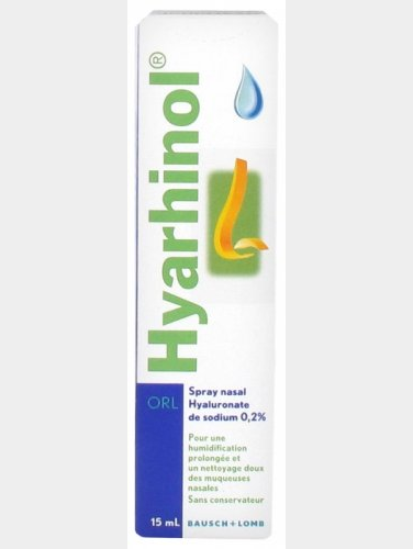 Bausch + Lomb Hyarhinol Nasal Cleansing Spray 15ml