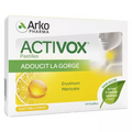 Arkopharma Activox Softens The Throat 24 lozenges - Honey Lemon Flavor