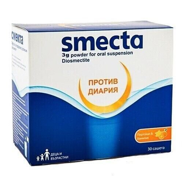 SMECTA Acute & Chronic Diarrhoea Adult & Children 30 sachets - Natural Instant
