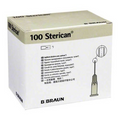 B. BRAUN Sterican disposable cannulas G27 x 1 inch 25 mm x 0.40 mm gray, 100 pcs