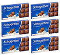 Schogetten German Alpine Milk Chocolate, 100G/3.5Oz (Pack of 6)