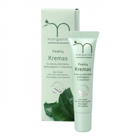 MARGARITA Eye Cream with Aloe Extract, Biocollagen and Vitamins, 15 Ml