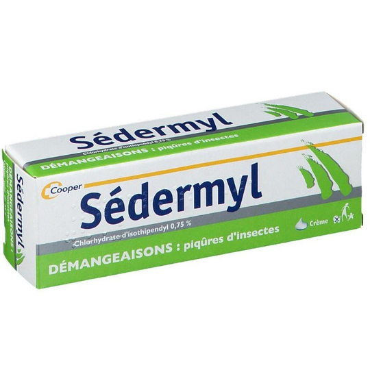 Sedermyl cream 0.75% 35g - itchy insect bites - COOPER