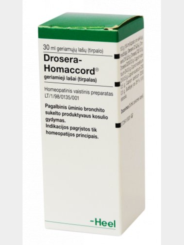 Drosera-Homaccord Homeopathic oral cough drops, 30 ml
