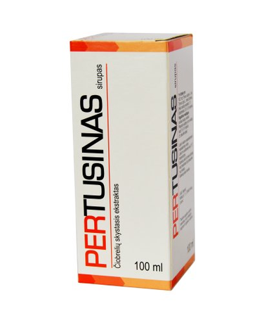 Pertusine (Pertussinum) Syrup, 100 ml - Liquid Extract Of Thyme