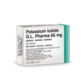 Potassium iodide tablets, Potassium iodide 65mg, 20 pcs - Protection for thyroid gland