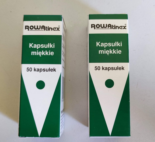 2 x 50 Caps Rowatinex for Renal Urinary Disorder N100