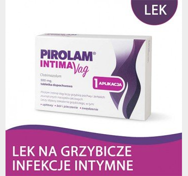 Pirolam Intima Vag, 1 tablet - For Intimate infections