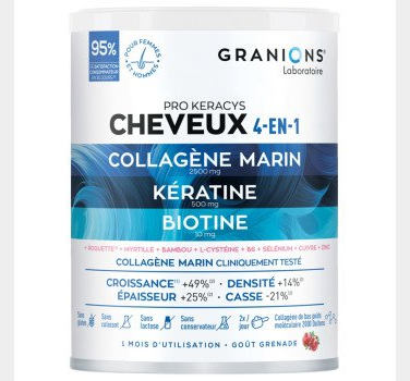 GRANIONS PRO KERACYS Collagen Hair 4 in 1 Powder - 300g