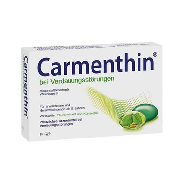 Carmenthin for digestive disorders, 14 pcs