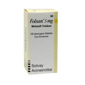 Folsan 5 mg tablets, 100 pcs - for folic acid deficiency