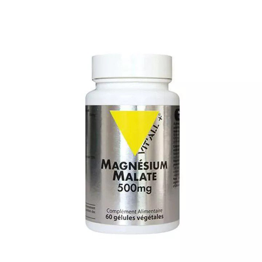 Vit'All+ Magnesium Malate 500mg 60 capsules
