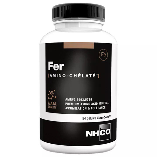 Nhco Nutrition Amino Chelated Iron Ferrum 84 capsules