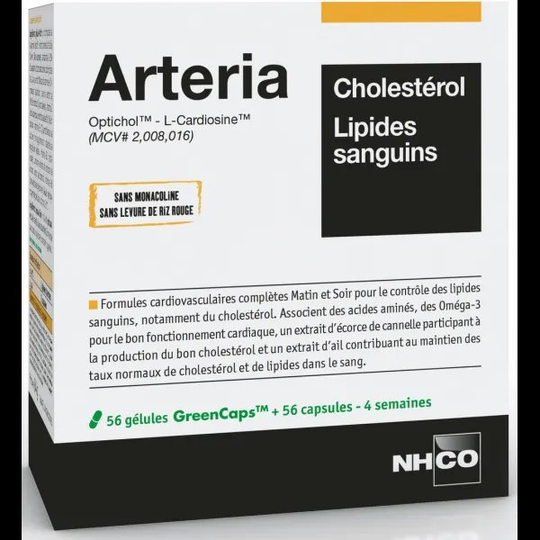 Nhco Nutrition Ateria Cholesterol and Lipids 2x56 capsules